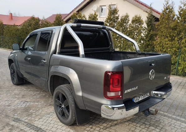Volkswagen Amarok cena 116850 przebieg: 230000, rok produkcji 2017 z Wejherowo małe 106